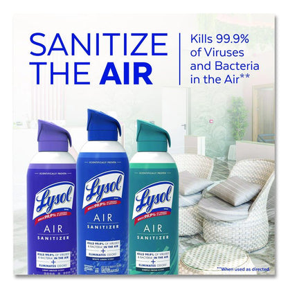 Air Sanitizer Spray, Light Breeze Scent, 10 oz Aerosol Spray