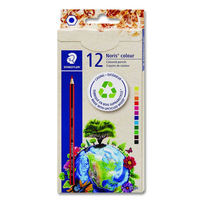 Colored Pencils, Assorted Lead and Barrel Colors, 12/Pack