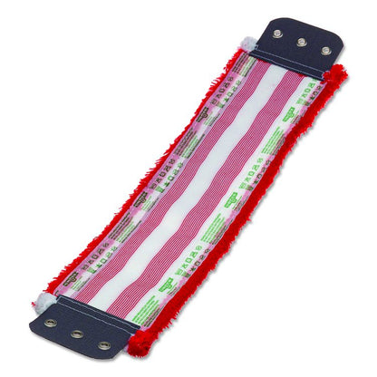 SmartColor MicroMop 7.0, 16", Red/White, 5/Carton
