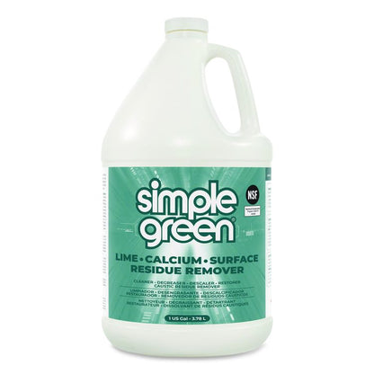 Lime Calcium Surface Residue Remover, 1 gal Bottle, 6/Carton