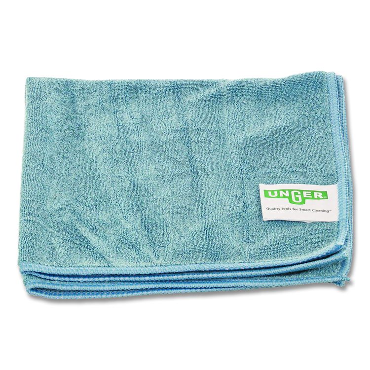 SmartColor MicroWipes 4000, Heavy-Duty, Microfiber, 16 x 15, Blue, 10/Pack