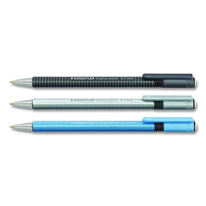 Mechanical Pencils, 0.7 mm, HB (#2), Black Lead, Pearl Barrel, 10/Box