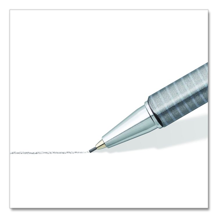 Mechanical Pencils, 0.7 mm, HB (#2), Black Lead, Pearl Barrel, 10/Box