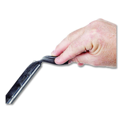 Stainless Steel "S" Channel with Soft Rubber, 14" Wide Blade