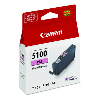 6957C002 (PFI-5100) Lucia PRO II Ink, Photo Magenta