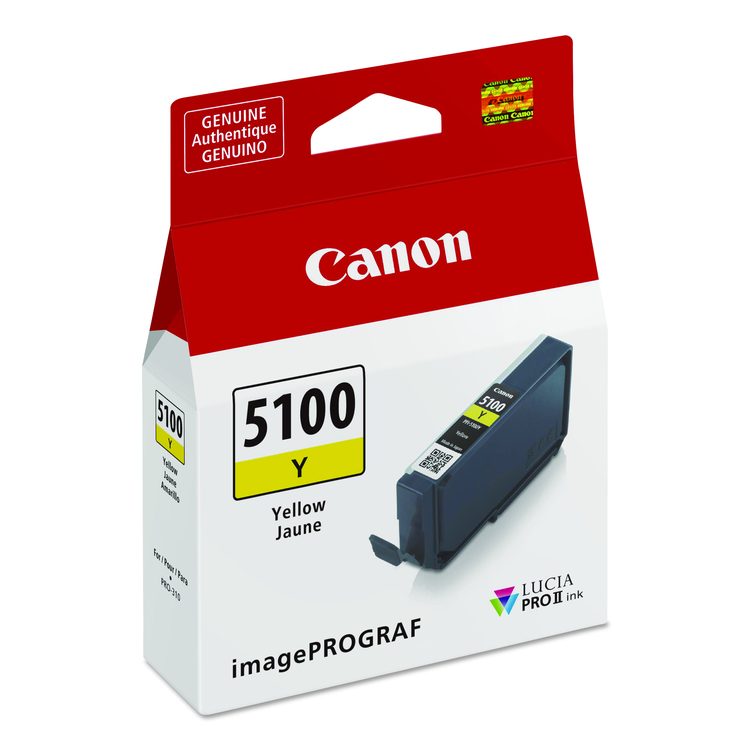 6955C002 (PFI-5100) Lucia PRO II Ink, Yellow