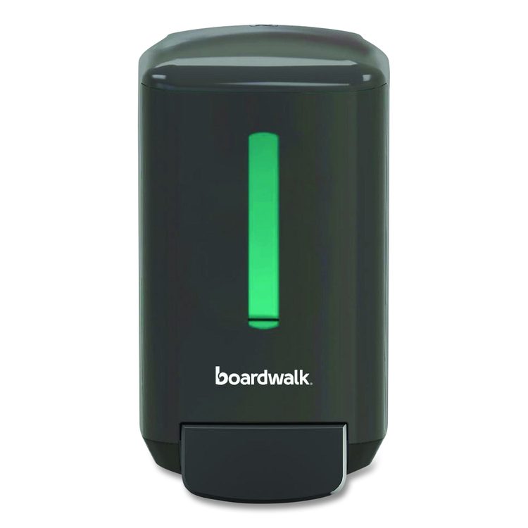 Manual Liquid Soap Dispenser, 5.8 x 10.3 x 3.9, Black