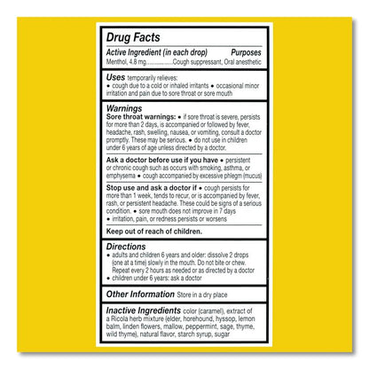 Cough Drops, Original Herb, 65/Bag, 2 Bags/Pack