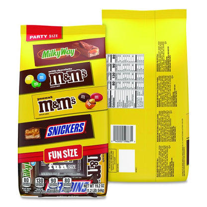 Chocolate Assortment, Assorted Fun and Snack Sizes, 3 Bags/Pack