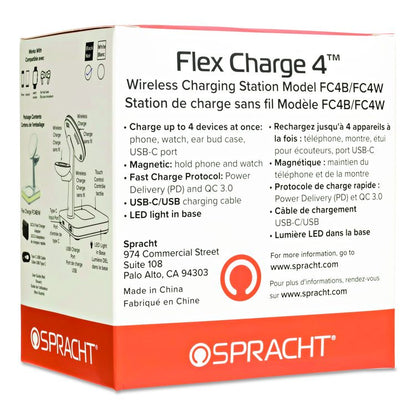 Flex Charge 4, USB-C, Black