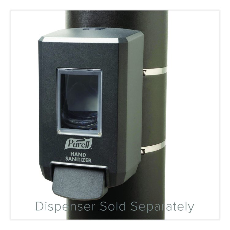CS4 All-Weather Hand Sanitizer Dispensing System, 1,200 mL, 6.87 x 4.85 x 11.74, Graphite