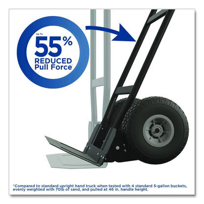 Load Assist Hand Truck, 800 lb Capacity, 47.72 x 19.68 x 18.5, Black