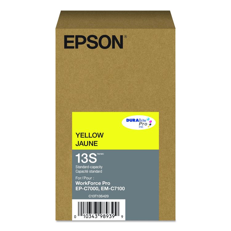 T13S420 (T13S) DURABrite Pro Ink, 1,700 Page-Yield, Yellow
