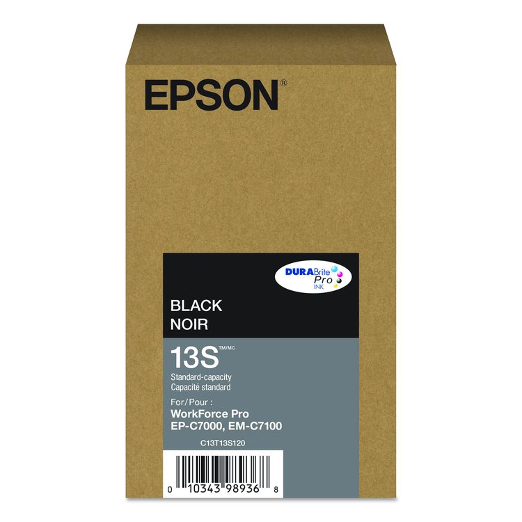 T13S120 (T13S) DURABrite Pro Ink, 2,900 Page-Yield, Black