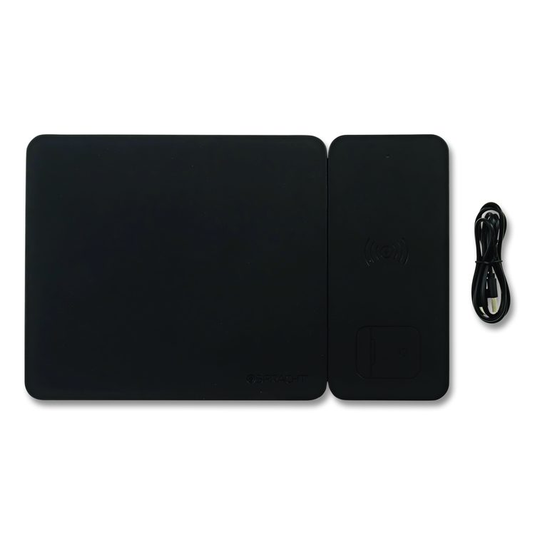 MagPad Charger and Mouse Pad, Black