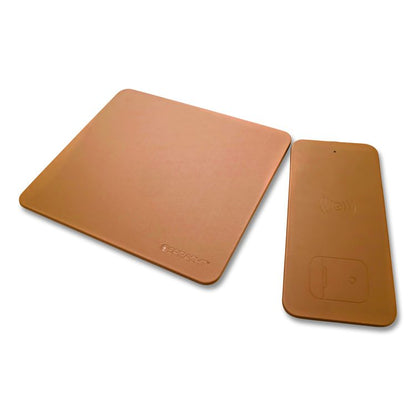 MagPad Charger and Mouse Pad, Brown