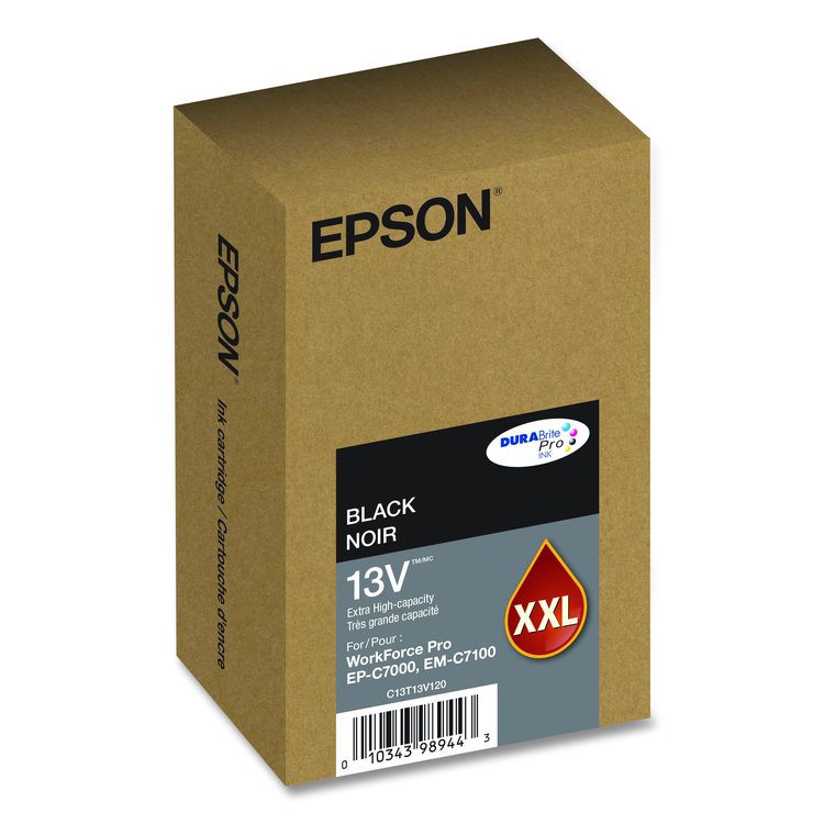 T13V120 (T13V) DURABrite Pro Extra High-Yield Ink, 11,500 Page-Yield, Black