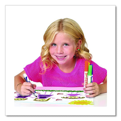 Washable Markers, Broad Bullet Tip, Assorted Classic/Neon/Pastel Colors, 20/Set