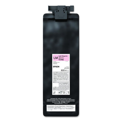 T51N620 (T51N) UltraChrome GS3 Eco-Solvent Ink, 800 mL, Light Magenta