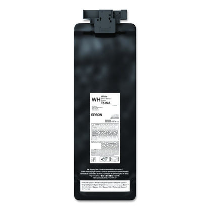 T51NA20 (T51N) UltraChrome GS3 Eco-Solvent Ink, 800 mL, White