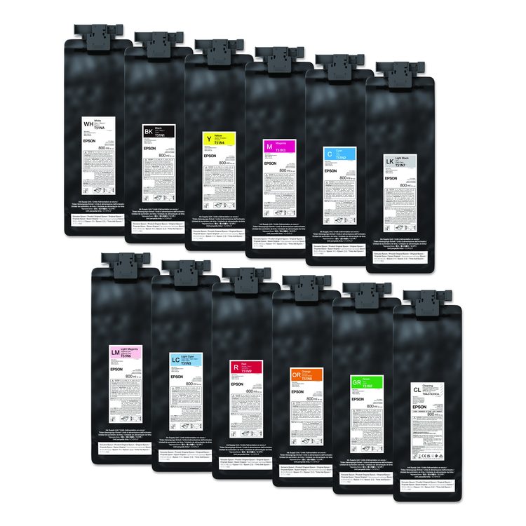 T51N520 (T51N) UltraChrome GS3 Eco-Solvent Ink, 800 mL, Light Cyan