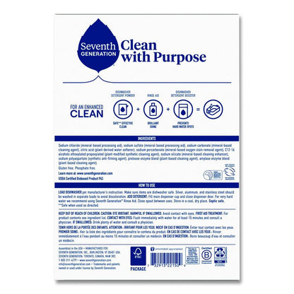 Automatic Dishwasher Powder, Free and Clear Scent, 45oz Box, 12/Carton