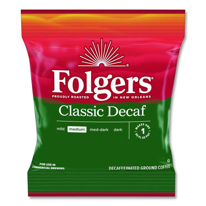 Classic Decaf Ground Coffee Fraction Pack, Classic Roast Decaf, 1.5 oz, 42/Carton