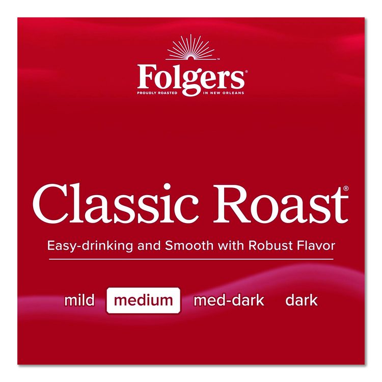 Classic Roast Ground Coffee Filter Pack, Regular, In-Room Lodging, 0.6 oz, 200/Carton