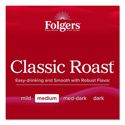 Classic Roast Ground Coffee Filter Pack, Regular, In-Room Lodging, 0.6 oz, 200/Carton