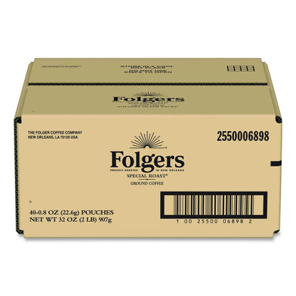 Coffee Filter Packs, Special Roast, 0.8 oz, 40/Carton