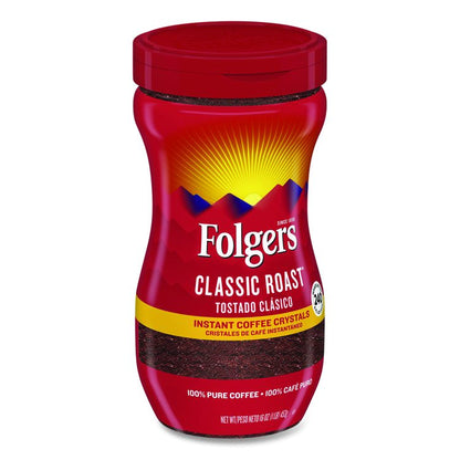 Classic Roast Instant Coffee, 16 oz Jar