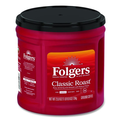 Coffee, Classic Roast, Ground, 25.9 oz Canister