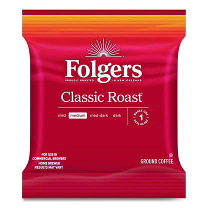 Classic Roast Ground Coffee Fraction Pack, 1.2 oz Packets, 42/Carton