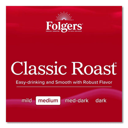 Classic Roast Ground Coffee Fraction Pack, 1.2 oz Packets, 42/Carton