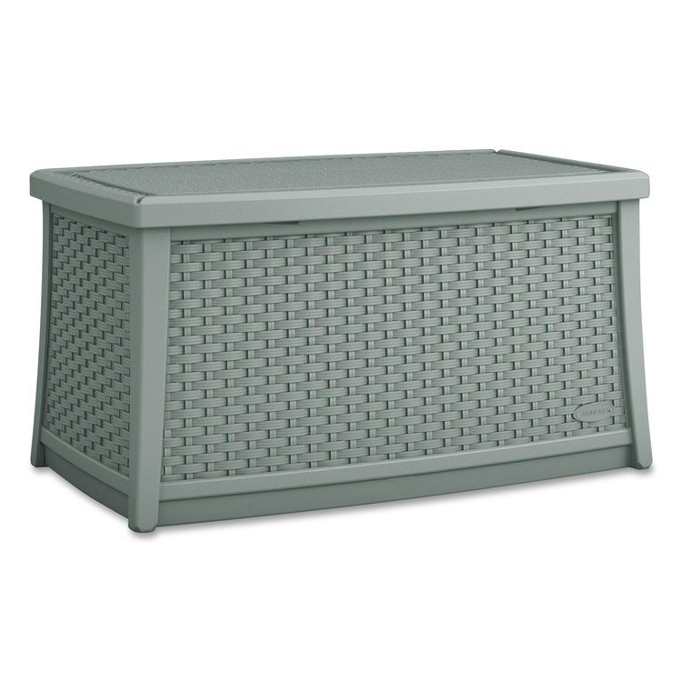 Elements Coffee Table with Storage, Rectangular, 34w x 20d x 18h, Dove Gray Top, Dove Gray Base/Legs