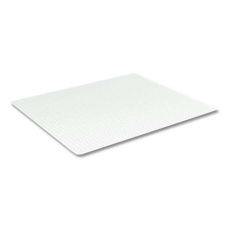 OceanMat Carpet Chair Mat for Flat Pile Carpeted Floors, Rectangular, Straight Edges, 36" x 48", Clear