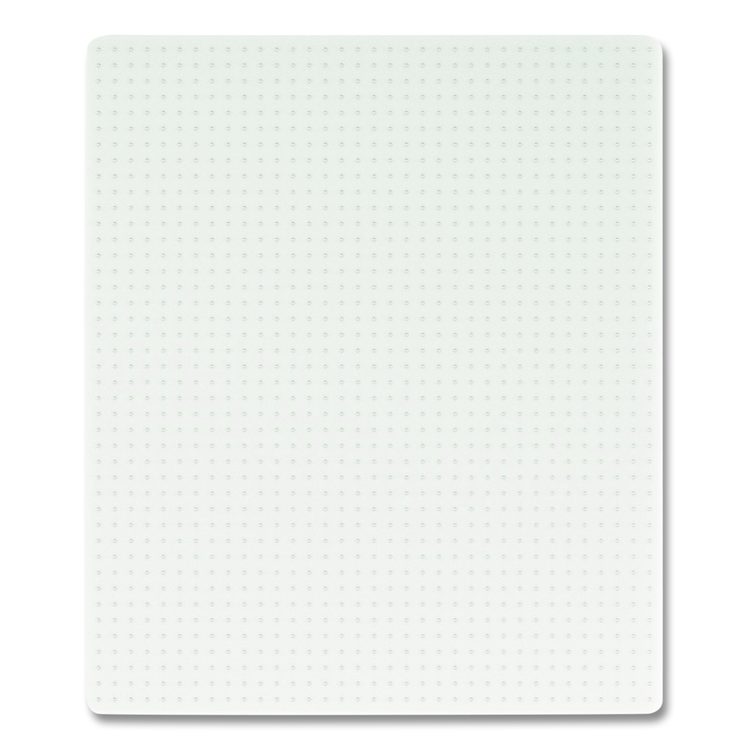 OceanMat Carpet Chair Mat for Flat Pile Carpeted Floors, Rectangular, Straight Edges, 36" x 48", Clear
