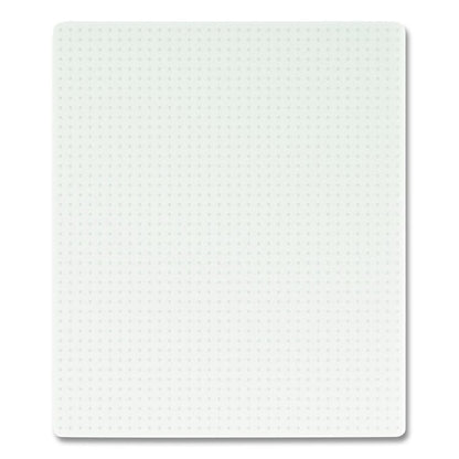 OceanMat Carpet Chair Mat for Flat Pile Carpeted Floors, Rectangular, Straight Edges, 36" x 48", Clear