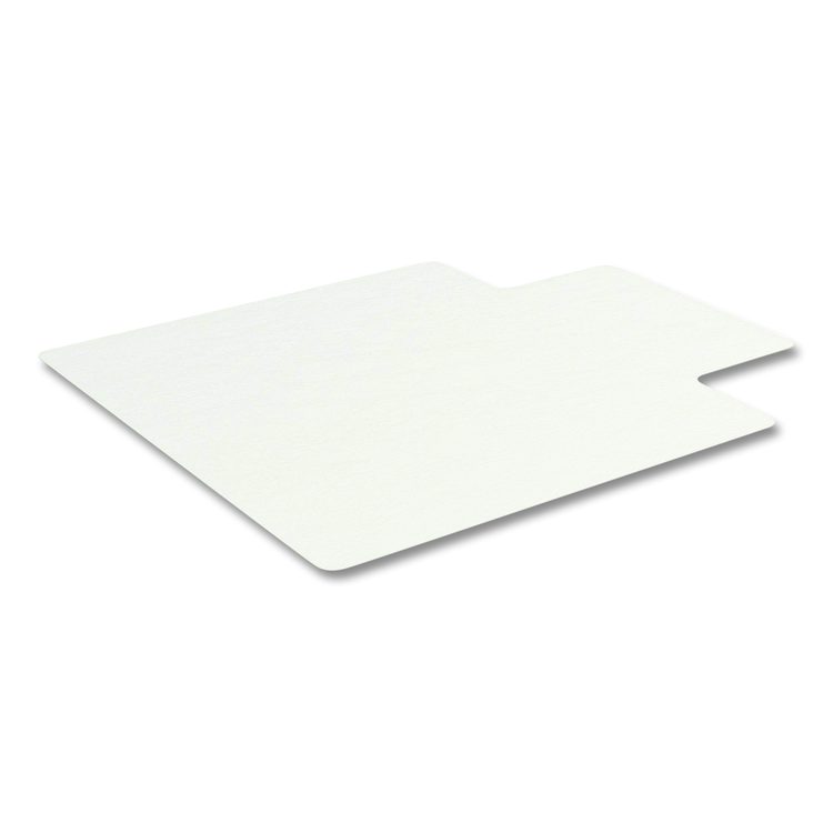 OceanMat Hard Floor Chair Mat for Hard Floors, Rectangular with Lip, Straight Edges, 36" x 48", Clear