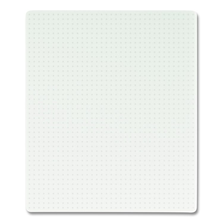 OceanMat Carpet Chair Mat for Flat Pile Carpeted Floors, Rectangular, Straight Edges, 46" x 60", Clear