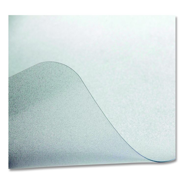OceanMat Hard Floor Chair Mat for Hard Floors, Rectangular with Lip, Straight Edges, 36" x 48", Clear