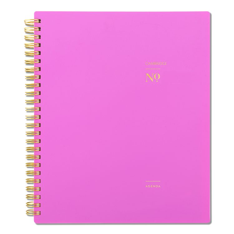 WorkStyle Weekly/Monthly Planner, 8.75 x 7.75, Pink Cover, 12-Month (Jan to Dec): 2026