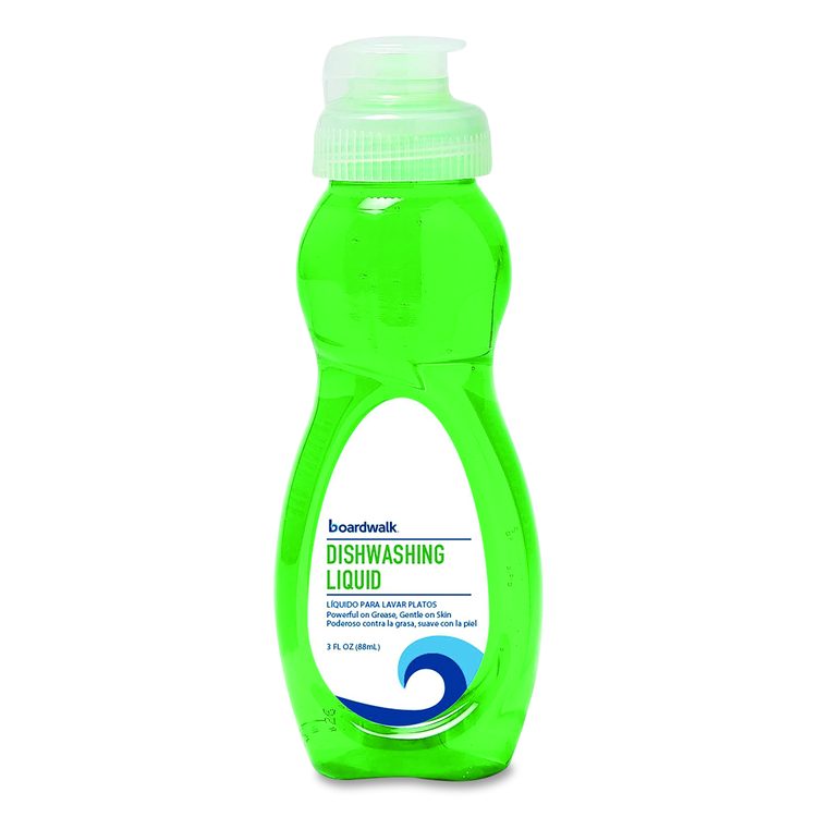 Manual Dish Soap, Fresh Scent, 3 oz Bottle, 72/Carton