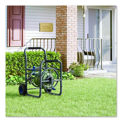 Professional Grade Hose Reel, 200 ft, 32 x 26.75 x 38, Gray