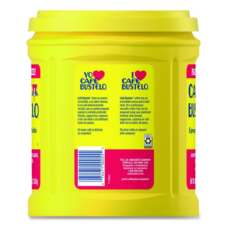 Cafe Bustelo, Espresso, 36 oz Can