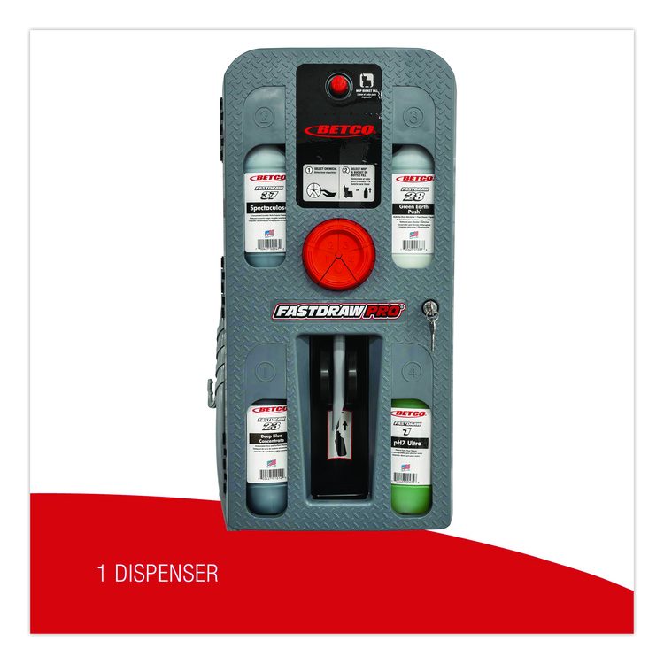 FASTDRAW PRO, Four Bays for Cleaners