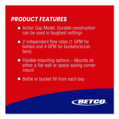 FASTDRAW PRO, Four Bays for Cleaners