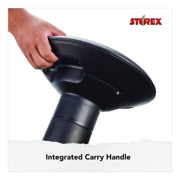 Wiggle Stool, Backless, Supports Up to 250 lbs, 12" to 18" Seat Height, Black Seat, Black Base