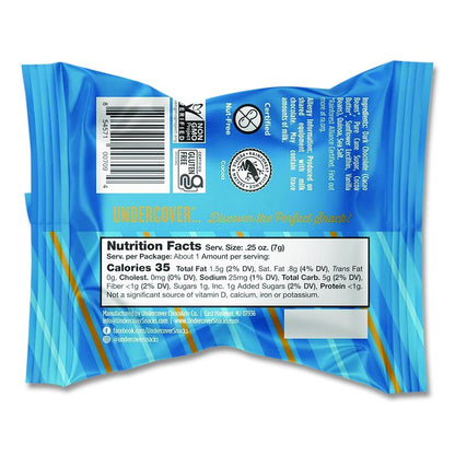 Dark Chocolate and Sea Salt Mini Quinoa Crisps, 0.25 oz Bag, 125/Carton