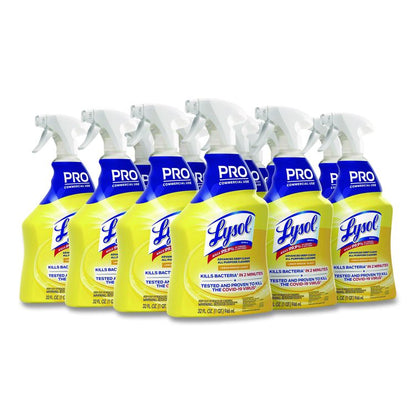 Advanced Deep Clean All Purpose Cleaner, Lemon Breeze Scent, 32 oz Trigger Spray Bottle, 12/Carton